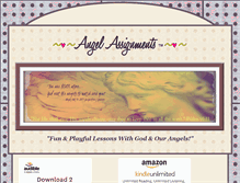Tablet Screenshot of angelassignments.com